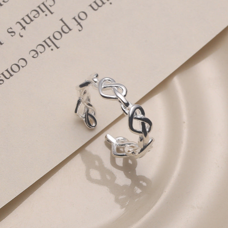 Love ring Silber