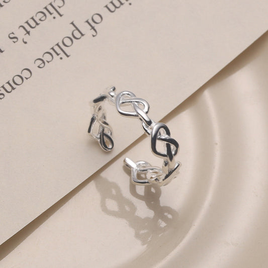 Love ring Silber