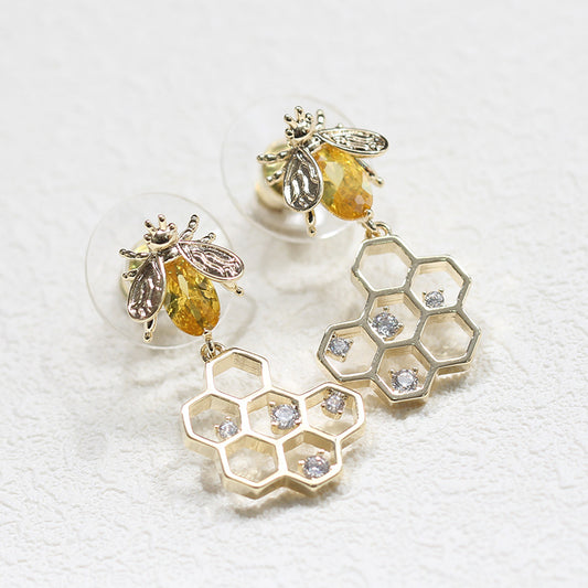 Bienen-Ohrstecker