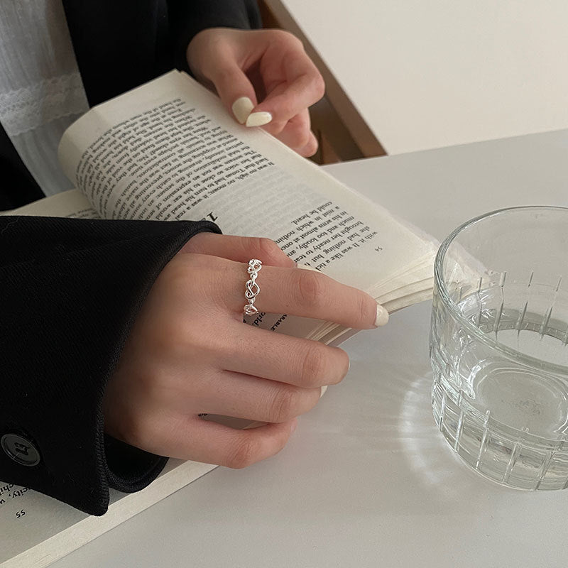 Love ring Silber